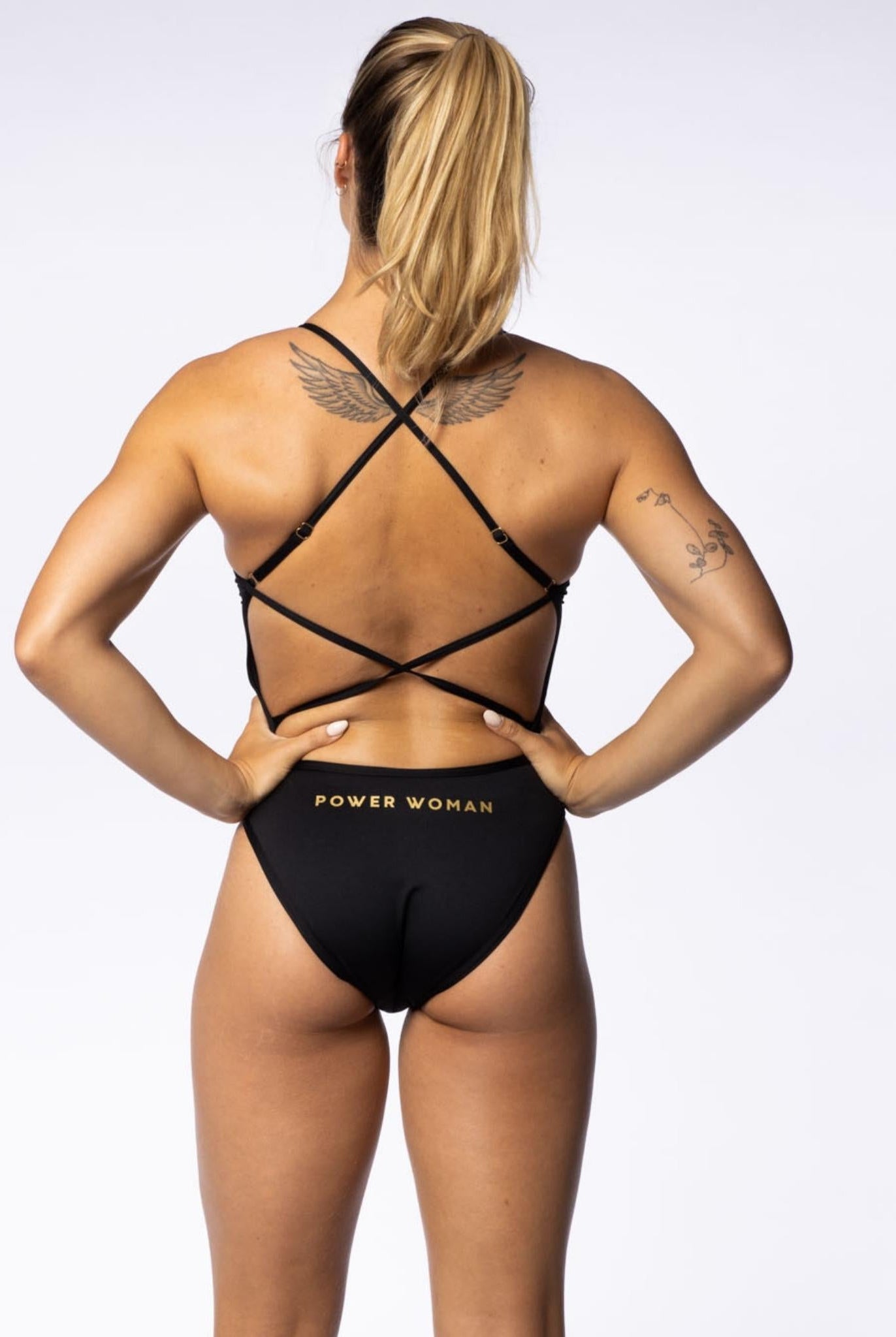 Power Woman Color Crush in Black by Power Woman. For swimmers by swimmers.