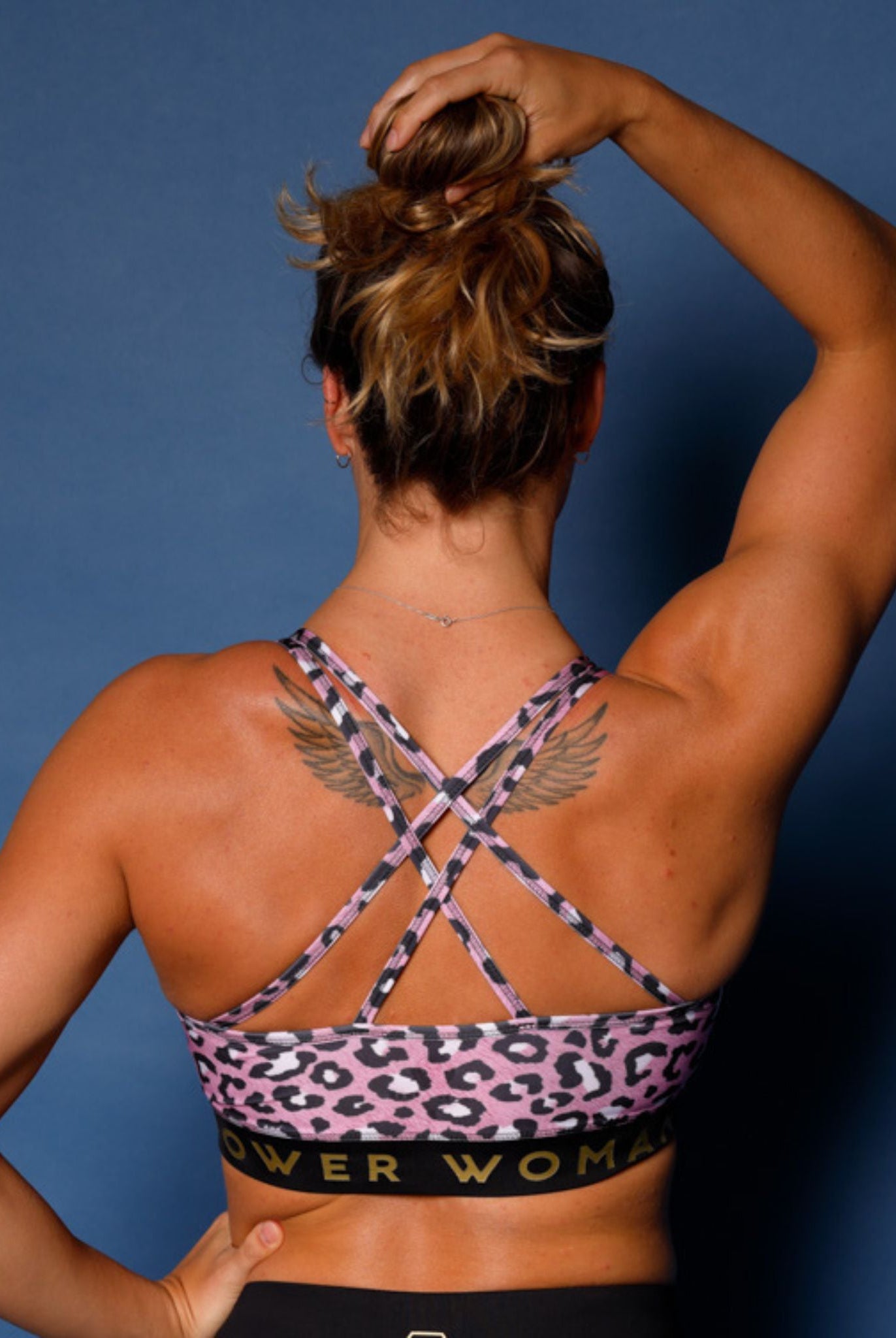 Light Pink Sport Top from Power Woman in Leo Collection.