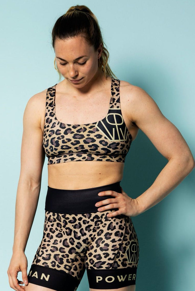 The Running Top in Gold Leo from Run Hot Top Collection by Power Woman is a high quality sport top specially designed for running, triathlon and swim run but also for swimming and other water sports.