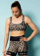 The Running Top in Gold Leo from Run Hot Top Collection by Power Woman is a high quality sport top specially designed for running, triathlon and swim run but also for swimming and other water sports.