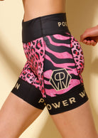 Run Hot Shorts Strawberry Swirl by Power Woman